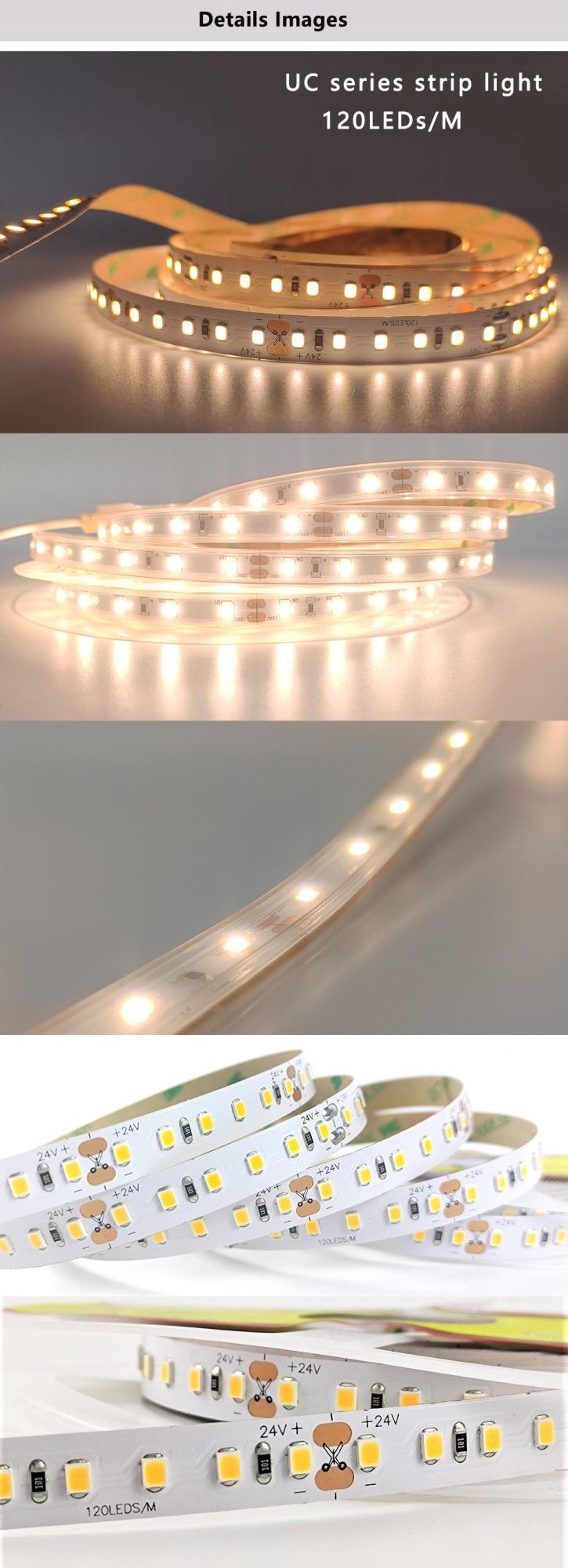 LED Light Hard Strips for Jewelry 6500K Daylight