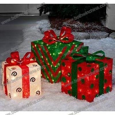 Gift Box Christmas LED Light with Certificates (CE RoHS)