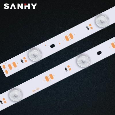 12V LED Strip for Panel Light Diffuse Reflection 12LEDs Per Meter SMD2838 12W LED Continuous Light Strip