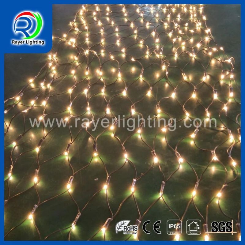 Holiday Party Christmas Decoration Multif Color 8 Functional LED Net Lights