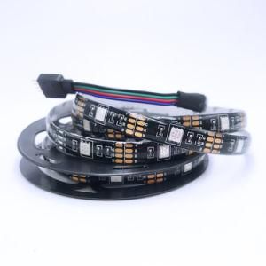 5V DC SMD5050 RGB 2 Meters a Roll IP65 Flexible RGB Color LED Strip Light