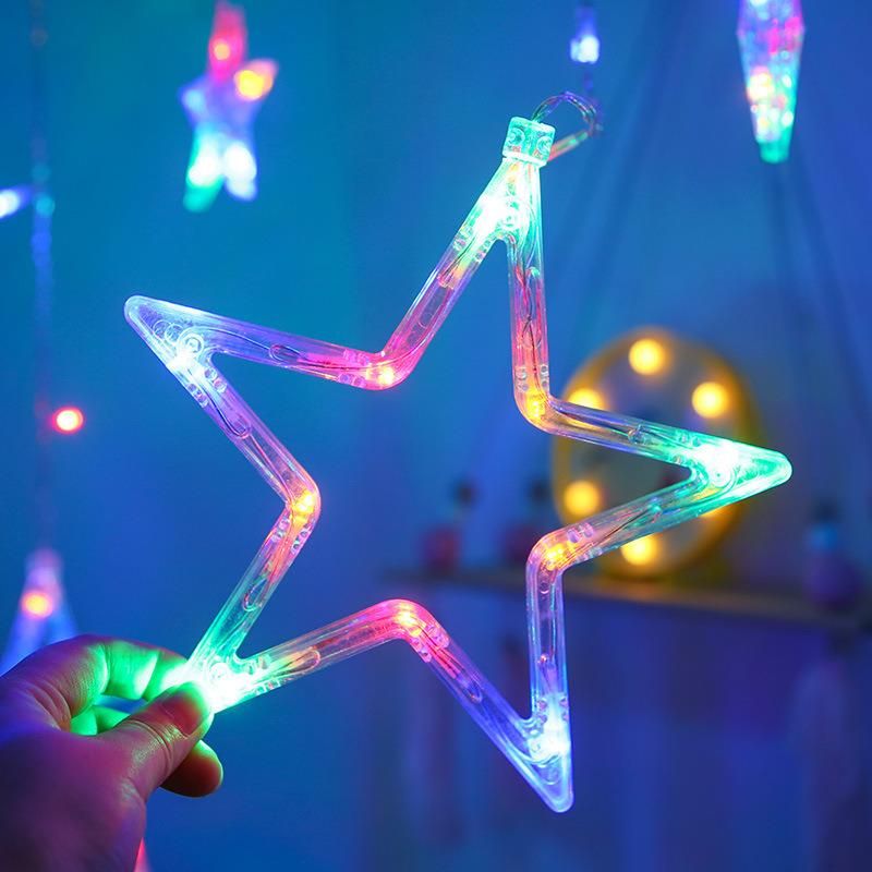 Star Decorative Curtain Decorative String Light