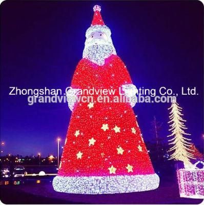 LED Santa Xmas Lights for Outdoor Holidaydecor