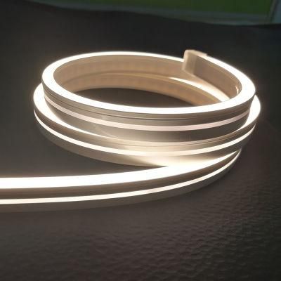 24V Flexible High CRI Ra 90 Warm White High Efficiency DOT Free White Dimmable LED Neon Strip Light