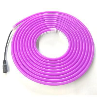 Neon Strip Light Accessories Silicone Neon Light with Tail Plug 6mm 8mm