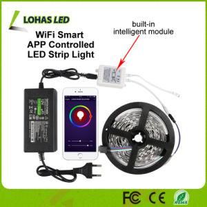 12V 5050 SMD 5m/Roll 300 LEDs RGB Flexible WiFi Smartled Strip Light