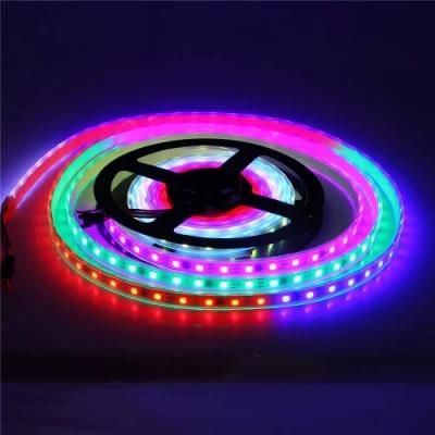 12V Ws2811 5m 30/60/144LEDs Per Meter Addressable Programmable Digital RGB LED Strip