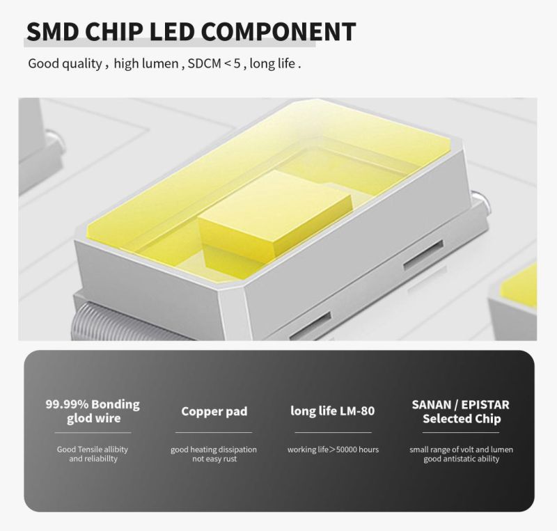 High Lighting SMD2835 5mm Width LED Strip with TUV CE, FCC, RoHS