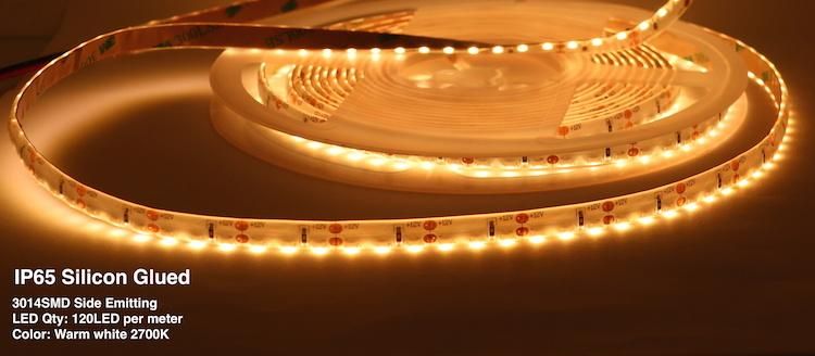 Factory Sale 3014 Side View Flexible LED Strip for Slim Linear Light