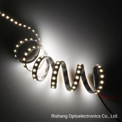 Anti-UV Salt-Fog Proof 120LEDs DC12V White 3000K CE RoHS IP65 Waterproof Silicone Spraying Flexible LED Strip