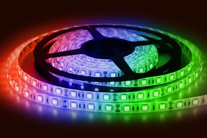 LED Lighting Multi Color 5050 Flexible RGB LED Tape Light Strip