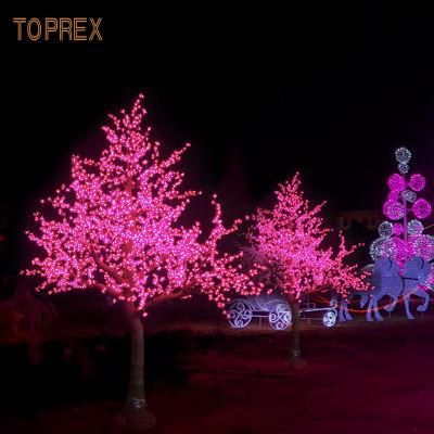 Birthday Party Decoration Artificial LED Cherry Blossom Tree Light