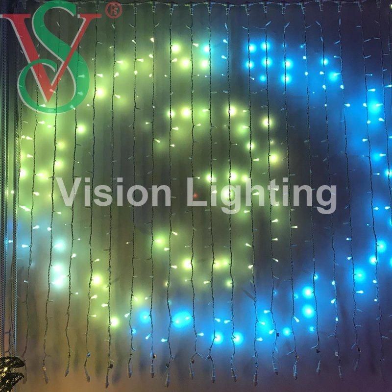 Christmas Outdoor Decoration Smart DMX512 String Light for Festival Use