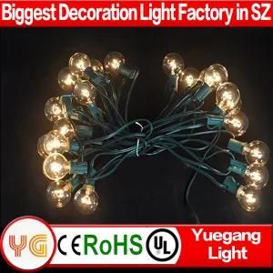 UL Approved G40 LED String Light Clear Bulb for Decoration