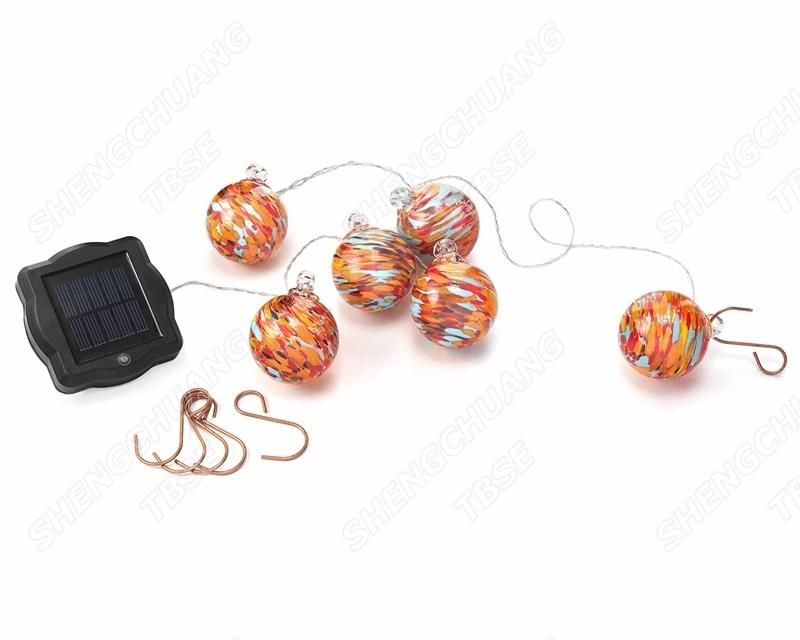Outdoor LED Solar Edelweiss String Lights