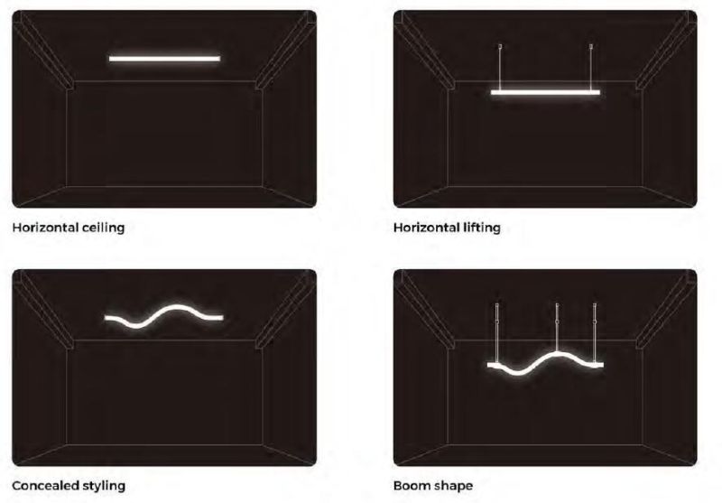 IP67 Silicone UV Resistant Free Bending Reception Halls 360 Degree LED Strip Neon Flex 24V