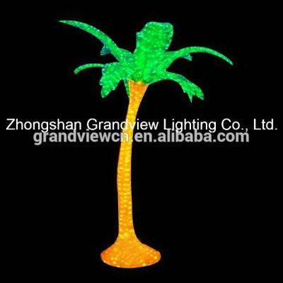 LED Acrylic Palm Coconut Tree Lights for Decoration with CE RoHS