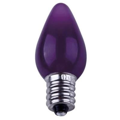 C7 Smooth LED Replacement Christmas Light Bulb Holiday Lights