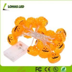 Battery Powered 5m 20 LEDs Halloween Pumpkin LED String Light