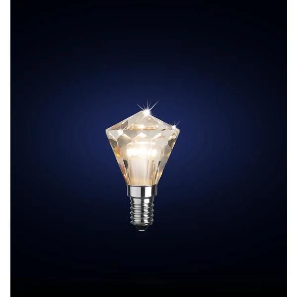 LED Lamp E14 P45 Diamond Warm White