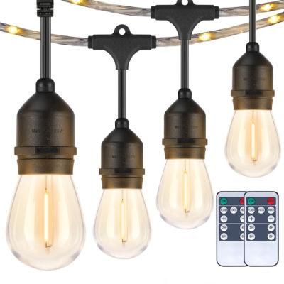 Connectable E27 S14 Bulb Outdoor LED String Light for Wedding