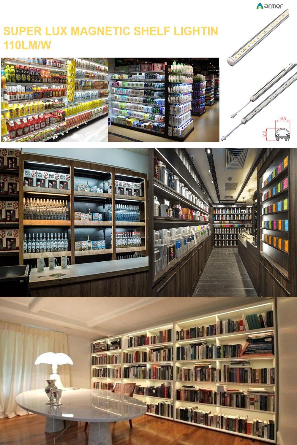 Wholesale Price DC12V Super Luxmagnetic Shelves LED Light Bar