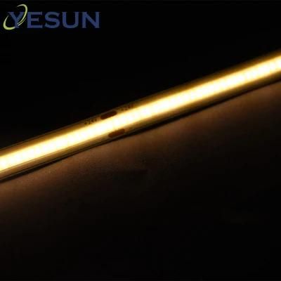 DOT Free CRI90 5mm COB LED Flexible Strip 384LEDs/M 6W/M White 3000K 4000K 6000K with No Light Spots