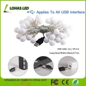 Waterproof 10m Warm White USB LED String Light