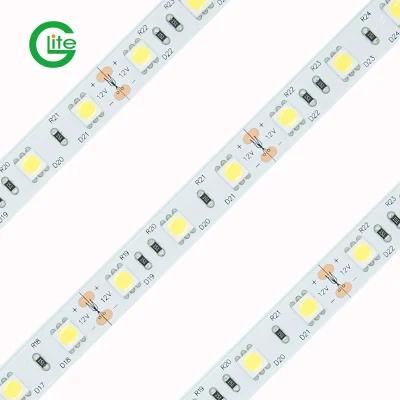 High Quality LED Light Stripsmd5050 60LED Flexible LED Strip IP20 Single Color Light for Decoration Lighting