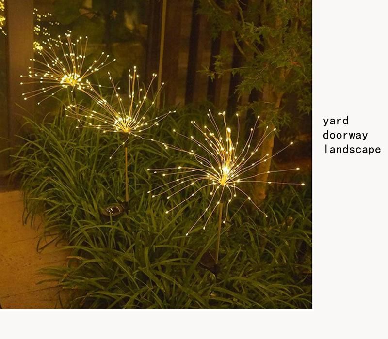 Solar LED Lightgarden Yard Backyard Patio Trees Lighting Decorations Christmas New Year