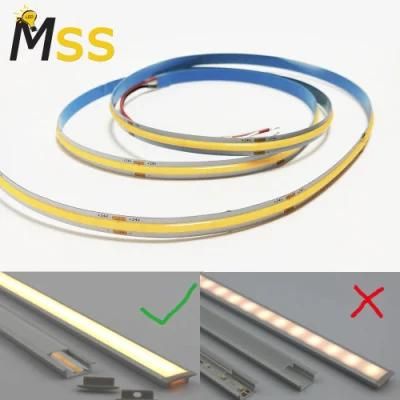 New Replace 2216 Dots Free Fob COB Flexible LED Strip with Ce RoHS