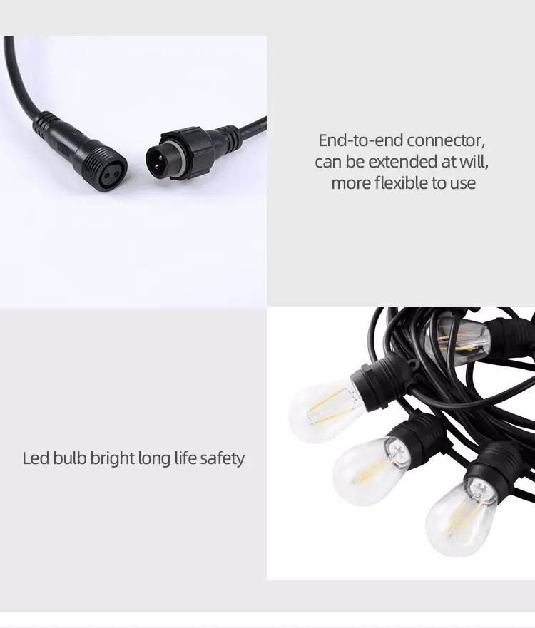 Holiday Decoration Festoon E27 Waterproof LED Belt Light