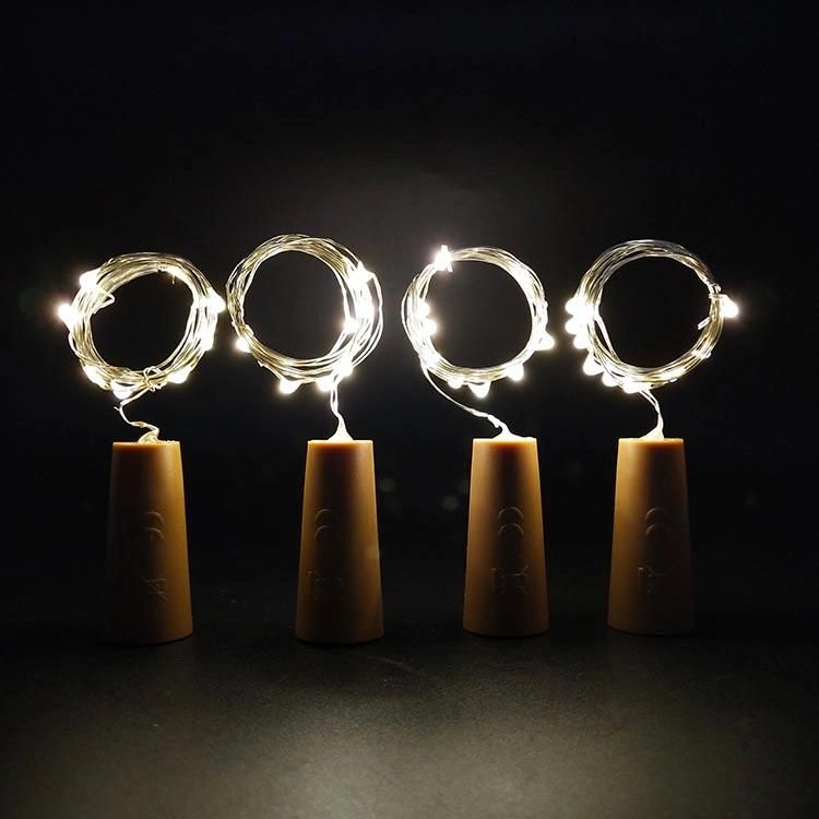 LED String Light for Decoration with Bottle Stopper Anniversary Wedding Christmas Party