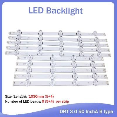 10 PCS/Set LED Backlight Strip for LG TV 50lb650V Innotek Drt 3.0 50 a/B