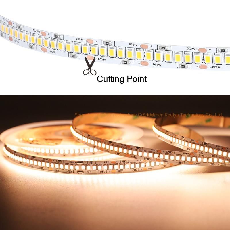 High Lumen Wholesale 12V 24V 20W Lighting Remote Control Tape Flexible SMD 2835 240 LED Strip Lights