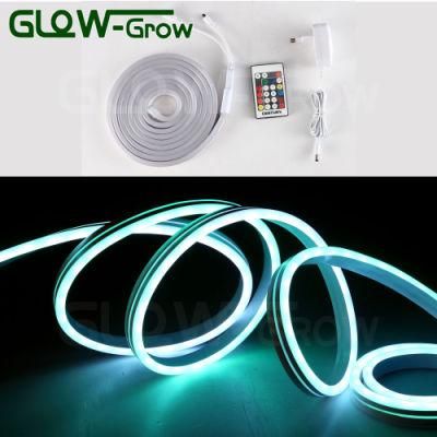 24V IP65 Waterproof 5050 Neon Lamps LED RGB Neon Flex Light for House Decoration