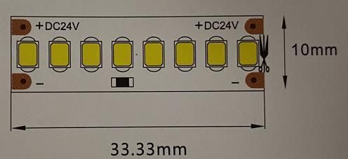 Wholesale Chip Linear LED Strip Light 2835 240LEDs/M DC24V for Decorate