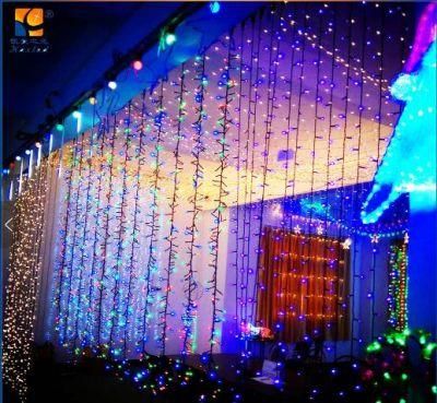 Waterproof Outdoor Decorative Color Changing LED Light Curtain