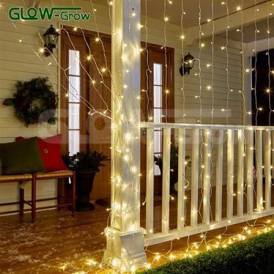 IP65 Garland LED Curtain Lights for Room New Year&prime; S Wedding Christmas Decoration