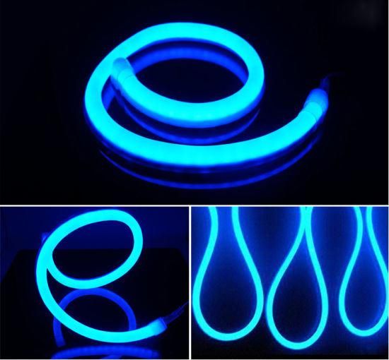 Top View IP67 2835 120 LEDs/Meter 10mm FPC Flex Neon LED Strip Lighting