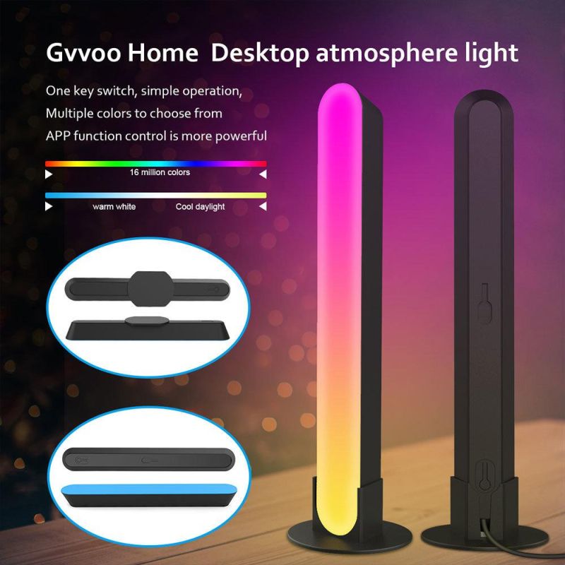 Smart LED Light Bars Rgbic Smart Ambiance Flow Lights Bar for Gaming