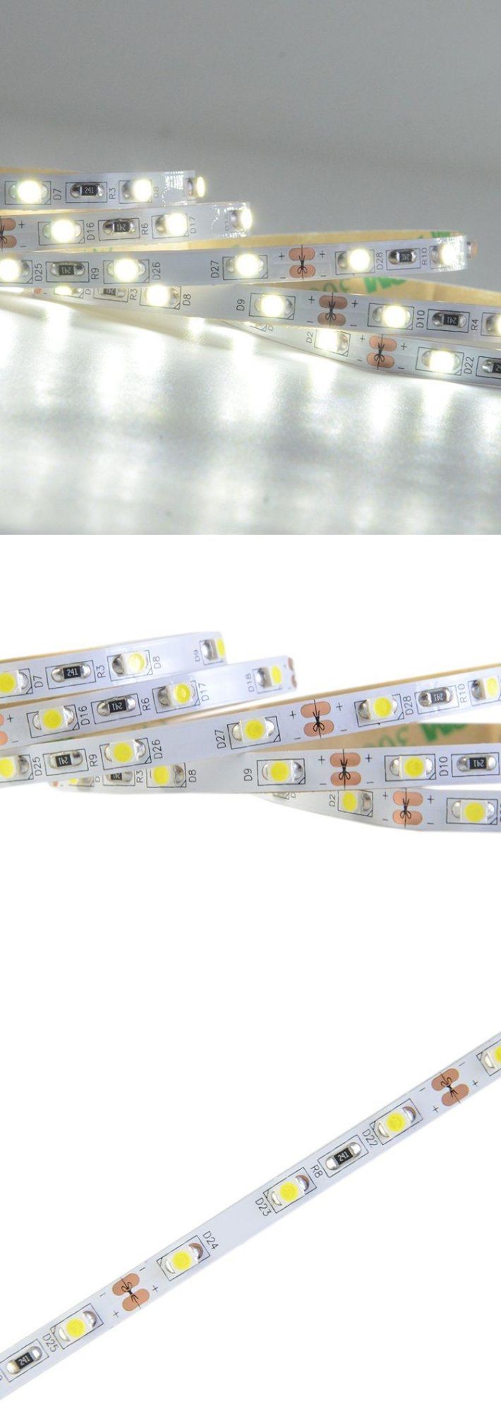 Led Strip 3528 Flexible  Best Quality 60Leds/M 24V High Voltage 5Mm Led Strip Light