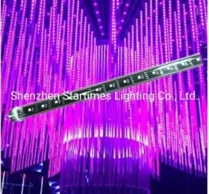 5 Years Warranty LED Wedding Decoration Decorative Light RGB Pixel LED DMX Madrix Addressable 3D Crystal Tube Lighting