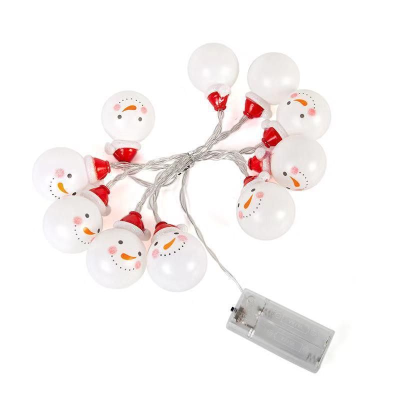 LED Santa Claus Snowman Lights Christmas Lights String Lights Room Decoration Lights Outdoor Christmas Lights