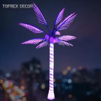 Outdoor Fancy Home Lighting LED Palm Tree Christmas Decoration Light