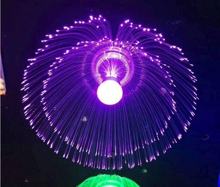 Hot Sale LED Outdoor Lighting Jellyfish Shape Lamp with 7 Colors Changing