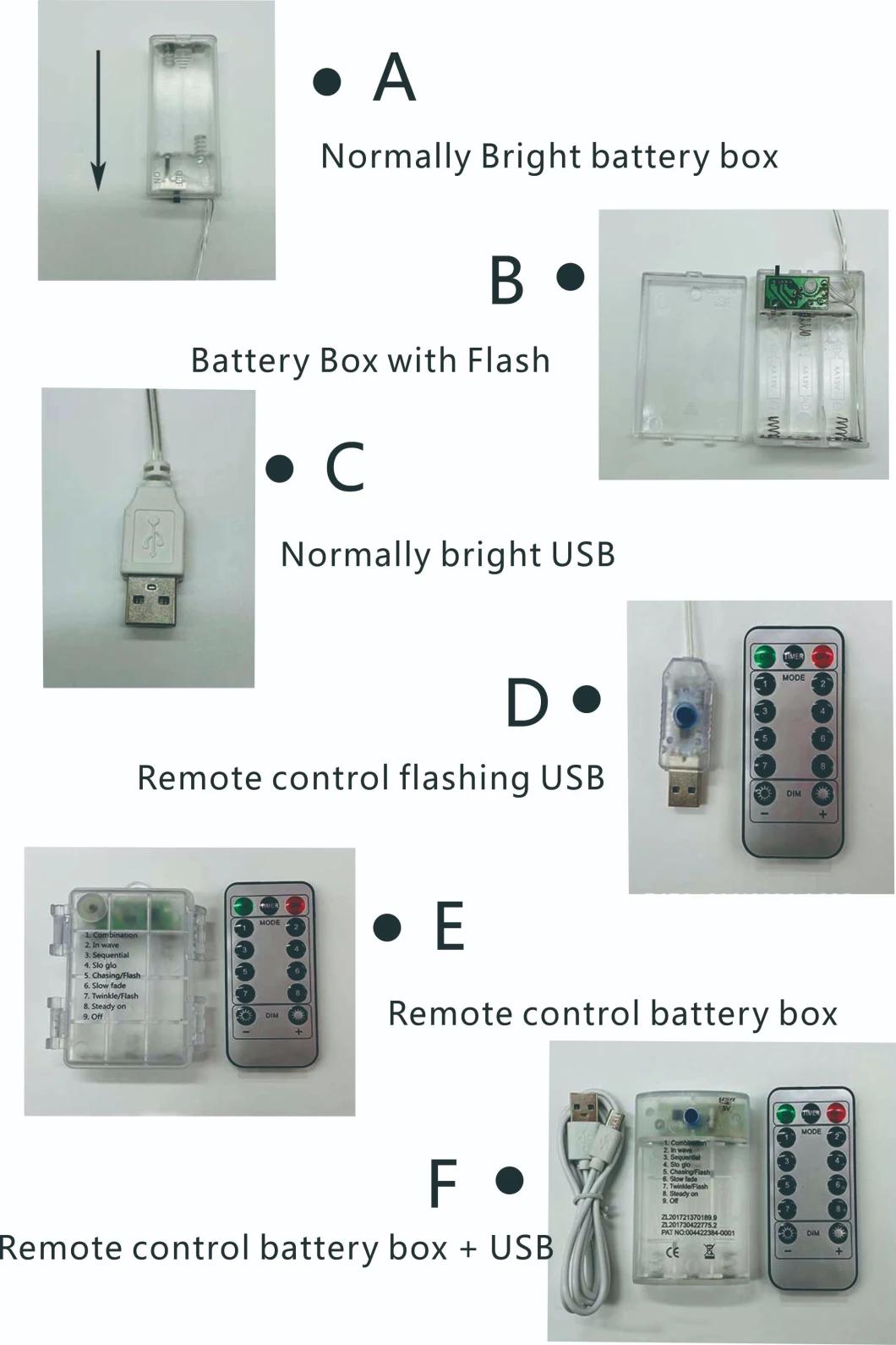 Wholesale Gift Egg Pattern Romantic Battery Operation LED String Light