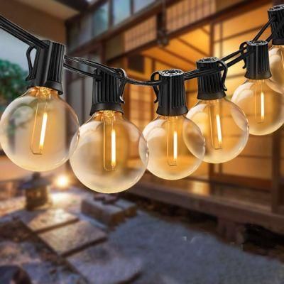 Power LED Ball Garland Lights Fairy String Waterproof Outdoor Lamp Christmas Holiday Wedding Party Holiday Lights