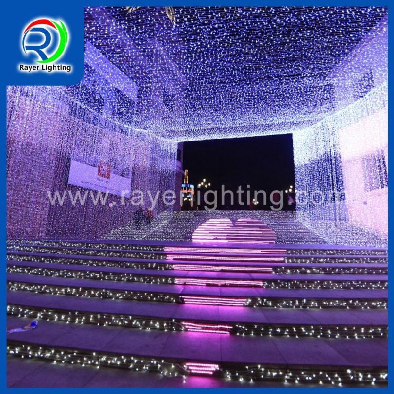 RGB Ball LED String Lights for Christmas Decoration with Synchro Flashing Effect