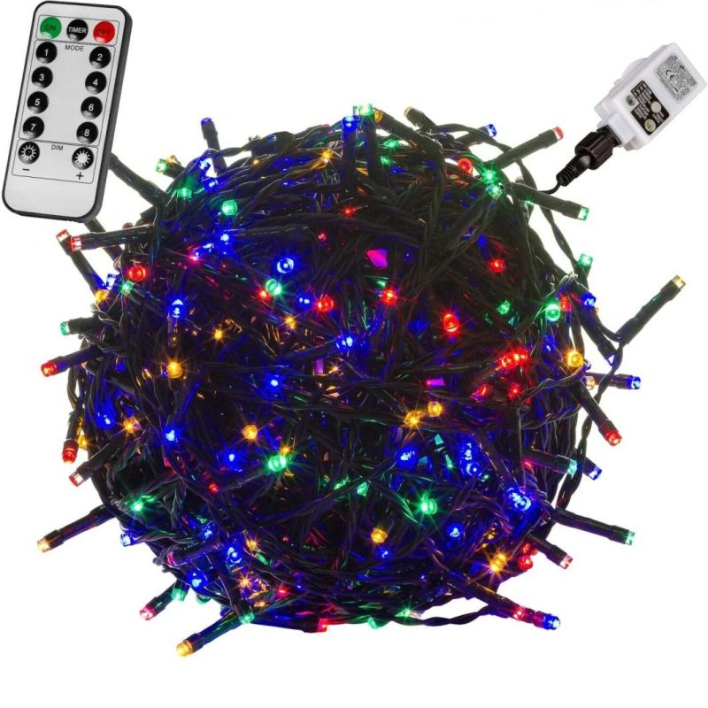 PVC Cable 8 Multi Function Low Voltage 31V Fairy LED String Light